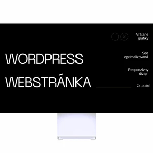 Webová stránka na platforme Wordpress