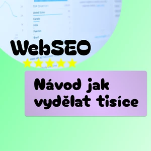 Dodám návod jak na vydělávání tisíců korun měsíčně přes internet + 2x bonus