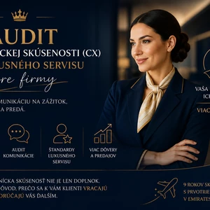 Audit zákazníckej skúsenosti a luxusného servisu pre firmy