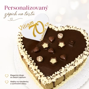 personalizovaný zápich na tortu