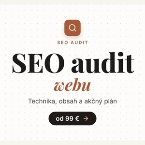 SEO audit webu s akčným plánom – technika obsah a kľúčové slová