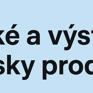 Napíšu krátké popisky k produktům