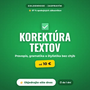 Urobím korektúru textu a kontrolu pravopisu – slovenčina bez chýb