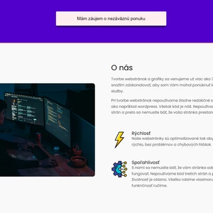 WEBSTRÁNKA na mieru - rýchlo a lacno