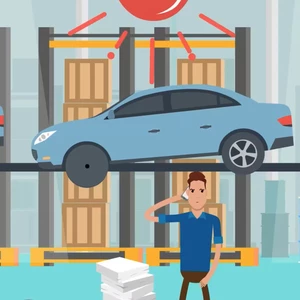 Moderné animované video