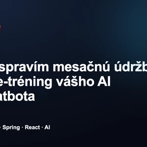 Ja spravím mesačnú údržbu a re tréning vášho AI chatbota