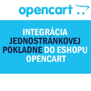 Integrácia jednostránkovej pokladne do systému OpenCart 2x a 3x