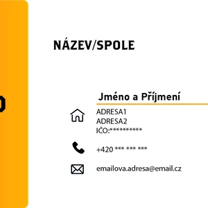 já udělám grafický design na vizitky jednostranné i oboustranné
