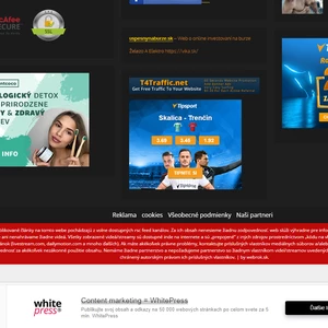 Ja vložím odkaz link alebo logo na spravodajský web navštevovaný 