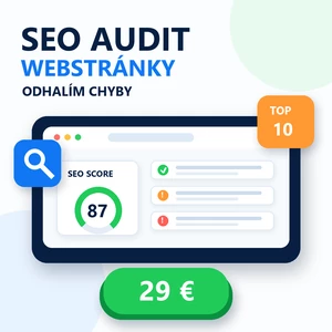 Spravím SEO audit vašej webstránky