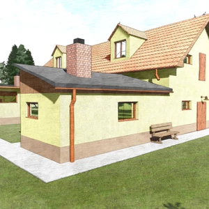 3D Sketch vizualizáciu exteriéru