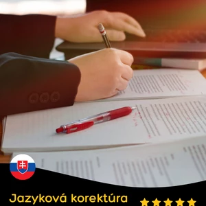 Ja spravím kvalitnú jazykovú korektúru