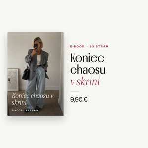 E-book Kapsulový šatník s plánom a outfit formulami