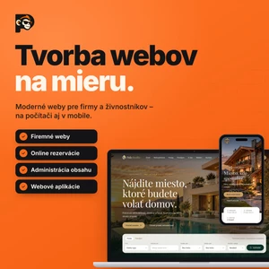Tvorba webov na mieru – web pre firmy a živnostníkov