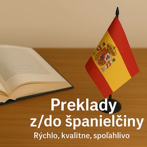Profesionálne preklady z/do španielčiny