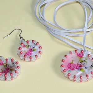 Perleťová sada šperků - různé vzory