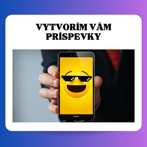 Vytvorím vám príspevky na sociálne siete