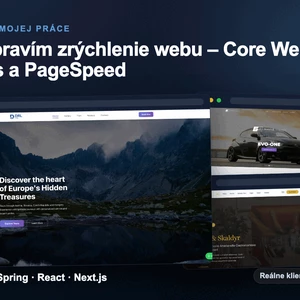 Ja spravím zrýchlenie webu Core Web Vitals a PageSpeed