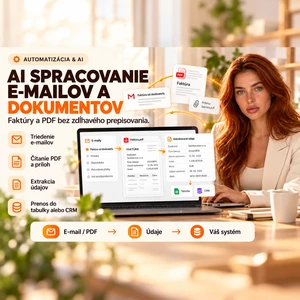 Automatizujem spracovanie e-mailov PDF faktúr a dokumentov pomocou AI