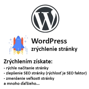 Wordpress zrýchlenie stránky pre všetky zariadenia