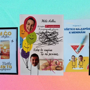 Vtipná darčeková karta