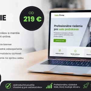 Web na mieru pre živnostníkov a malé firmy za výhodnú cenu