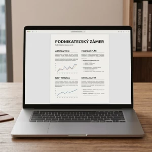 Vypracujem profesionálny podnikateľský zámer pre príspevok z ÚPSVaR
