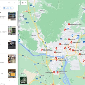 Databáza kontaktov z Google Maps