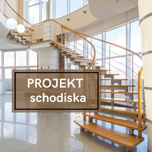 Vypracujem projekt samonosného schodiska