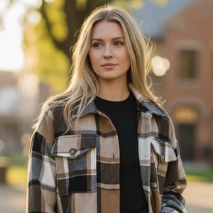AI obrázky oblečenia na modelke