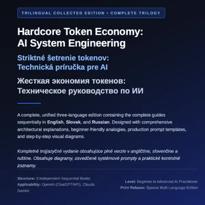 Technická príručka pre AI - Striktné šetrenie tokenov a DARČEK ZDARMA