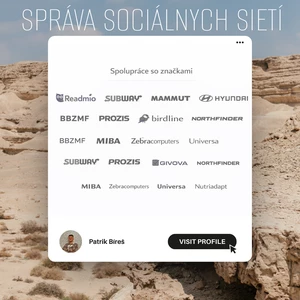 SPRÁVA SOCIÁLNYCH SIETÍ