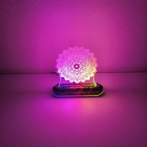 LED lampička - dekorácia - digitálne LED - diaľkové ovládanie _48