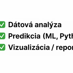 Urobím jednoduchú datovú analýzu alebo predikciu cez Python/ML/SQL