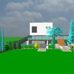 Projekt záhrady- konkrétna plocha/detail záhrady