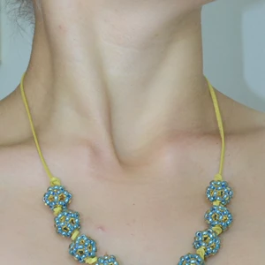 Sada šitých šperků na kůžičce - varianty