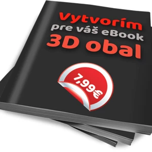 Vytvorím pre váš e-Book 3D obal