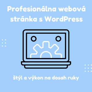 Profesionálna webová stránka s WordPress