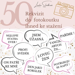 Rekvizity do fotokoutku k vytištění