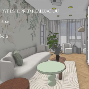 Ja spravím vizualizáciu interiéru pre lepšiu predstavu pred realizáciou
