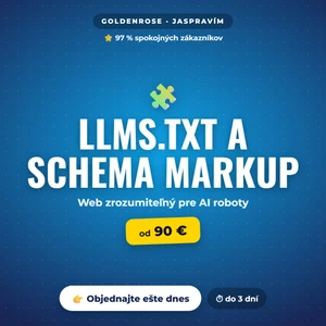 Vytvorím llms txt súbor a schema markup – pripravím web pre AI vyhľadávače