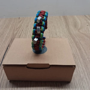 Ručne robený paracord cobra cnot náramok