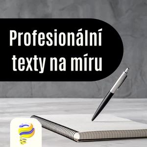 PROFESIONÁLNÍ TEXTY - pro vaše webové stránky/blog/eshop/časopis a další