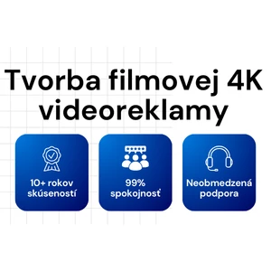 Vytvorím filmovú 4K video reklamu a promo video pre vašu firmu