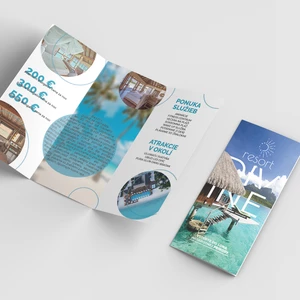 Ja spravím modernú Brožúru - Trifold