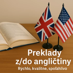 Profesionálne preklady z/do angličtiny