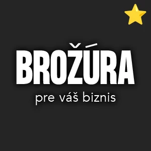 Pripravím dizajn brožúry pre váš biznis