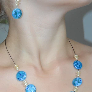 Sada šperků na lanku - ocel - varianty