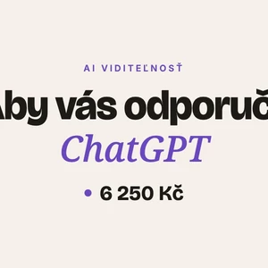 Pripravím váš web na odporúčania v ChatGPT a AI vyhľadávačoch