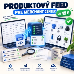 Nastavím produktový feed pre Google Merchant Center